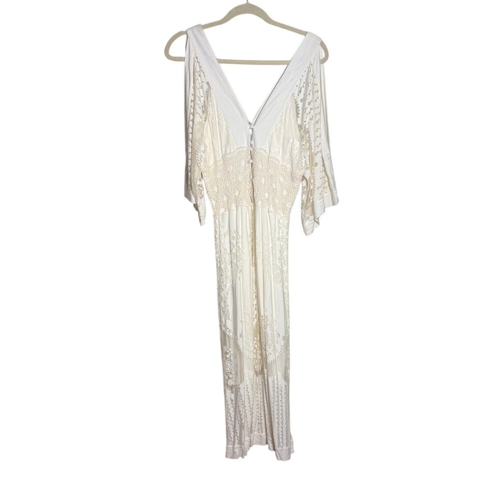 Farm Rio Solana Cold Shoulder Dress Sz. M - Picture 4 of 9